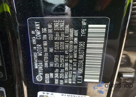 2021 Hyundai Tucson from USA, damaged, VIN KM8J33AL8MU371083